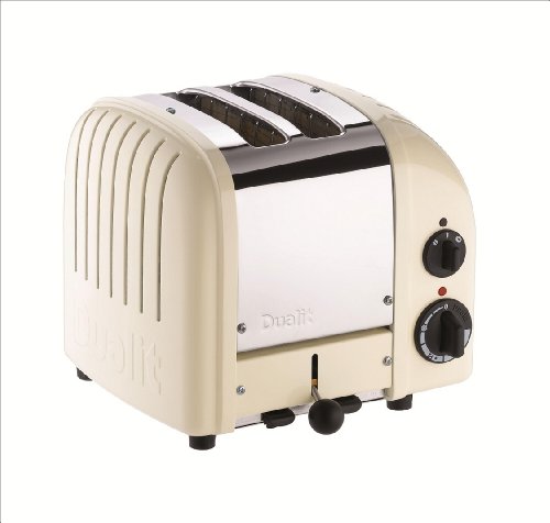 Dualit 2-slice Classic Toaster, Canvas White.