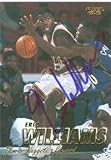 Eric Williams autographed Basketball card (Denver Nuggets)