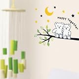 Home Art Decor Wall Sticker Bear 60x33cm