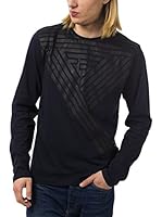 Rivaldi Camiseta Manga Larga (Azul Marino)