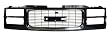GRILLE W/CHROME OPENING COMPOSITE HEADLIGHT HOLE (OLD BODY STYLE)