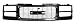 GRILLE W/CHROME OPENING COMPOSITE HEADLIGHT HOLE (OLD BODY... GRILLE W/CHROME OPENING COMPOSITE HEADLIGHT HOLE (OLD BODY...