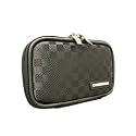 CaseCrown Double Memory Foam Case (Checkered) to Carry the FLO TV Personal Television PTV 350
