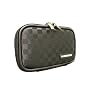 CaseCrown Double Memory Foam Case (Checkered) to Carry the FLO TV Personal Television PTV 350
