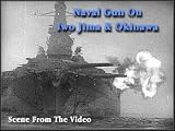 Naval Gun At Iwo Jima & Okinawa