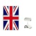 British English Flag Flip Top Lighter