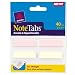 Avery NoteTabs, 2 x 1.5 Inches, Pastel Yellow and Pink, 40 per pack (16292)