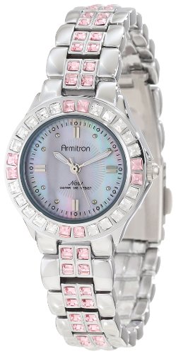 armitron swarovski crystal watch ladies