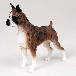 Boxer Brindle Dog Figurine
