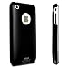 elago iPhone 3G/3GS Slim Fit Case - Black + Microfiber Cleaner (Made in Korea)
