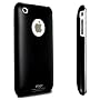 elago iPhone 3G/3GS Slim Fit Case - Black + Microfiber Cleaner (Made in Korea)