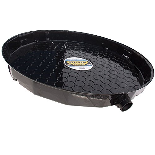 Tough Pans 27 inch CONTRACTOR Hot Water heater Drain Pan with PVC