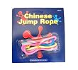 NEON colors multi colored CHINESE JUMP ROPE elastic Jumprope Kids Toy Game Exercise