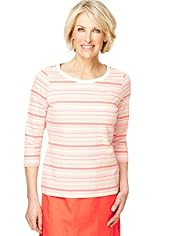 Classic Collection Pure Cotton Multi-Striped Top