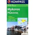 Mykonos 1 : 35 000: Wanderkarte mit Radrouten. GPS-genau / Ortspl�ne