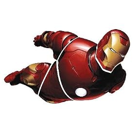 RoomMates RMK1155GM Iron Man Peel & Stick Giant Applique