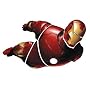 RoomMates RMK1155GM Iron Man Peel & Stick Giant Applique