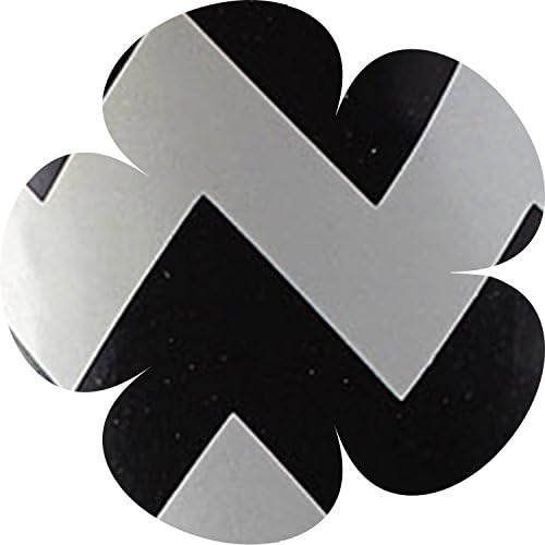 Women's Puddles Rain and Snow Boot Multi Color Mid Calf Knee High Rainboots,BlkWht Chevron 11 B(M) US