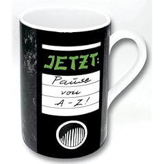 Kaffeebecher Pause Porzellan H�he 105 mm