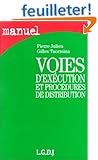 Voies d'ex�cution et proc�dures de distribution