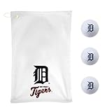 MLB McArthur Detroit Tigers Golf Ball & Towel Gift Set