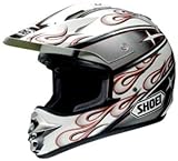 SHOEI V-MOTO VMOTO OFFROAD MOTOCROSS MOTORCYCLE HELMETS PULSE TC6 WHITE SIZE:LRG