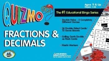 QUIZMO FRACTIONS and DECIMALS