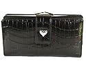 Mundi Moc Croc Tab Frame Clutch Wallet in Choice of Colors