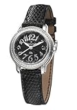 Zenith 16-1220-67-21-C531 Baby Doll Black Dial Leather Lizard Women's Automatic Watch