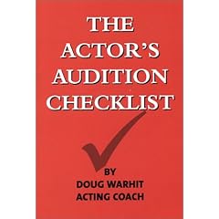 The Actor's Audition Checklist