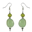 EXP Handmade Agate & Glass Earrings