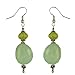 Handmade Agate & Glass Earrings