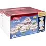 Rubbermaid Lock-Its with Easy Find Lids - 30-Piece Set