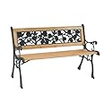 Banc fonte et bois