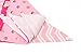 Tosnail Pink Series Baby Bandana Drool Bibs, Girls 4-pack, Cotton of Two Layers