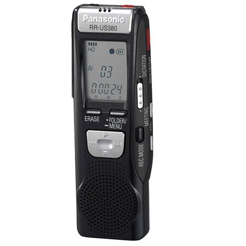 Panasonic RR-US380 Compact IC Voice Recorder
