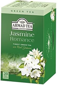 (2 PACK) - Ahmad Foiled Jasmine Green Tea| 20 x 6 Bagsx |2 PACK - SUPER SAVER - SAVE MONEY