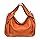 Large Shoulder Handbag Orange