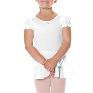 Buy Danskin Girls 2-6x Puff Sleeve Leotard With Skirt