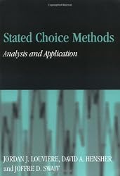 Stated Choice Methods: Analysis and Applications