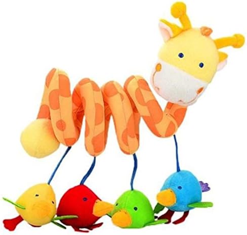 YAOCAN Baby Kids Spiral Activity Stroller Fawn Toy Cot Babyplay Educational Toys Gift