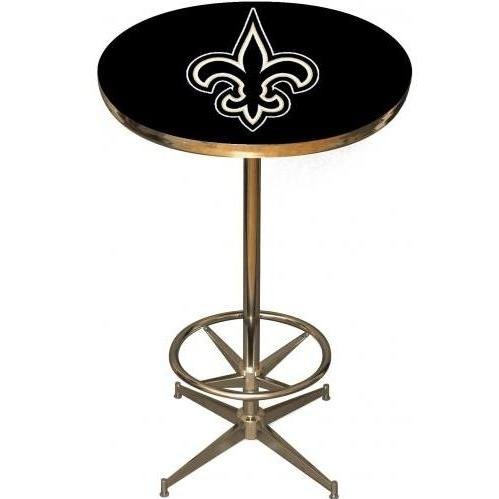 Imperial International New Orleans Saints Pub Table