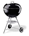 Weber 'One Touch Silver' Charcoal Kettle Black 57cm