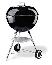 Weber 'One Touch Silver' Charcoal Kettle Black 57cm