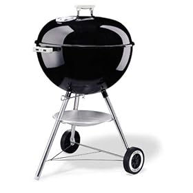 Weber 'One Touch Silver' Charcoal Kettle Black 57cm