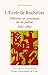 Search : L'ecole de Rochefort: Theorie et pratiques de la poesie, 1941-1961 (French Edition)