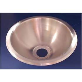 Buy 10 Round Stainless Steel Sink by White now!