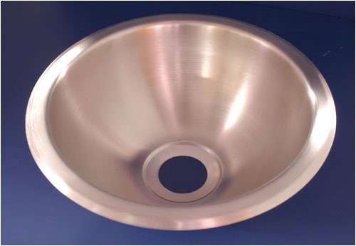 10 Round Stainless Steel Sink