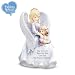 Precious Moments My Blessed Daughter Porcelain Figurine: Mother-Daughter Musical Gift by The Bradford Editions