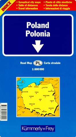 Poland (European maps) (German Edition)